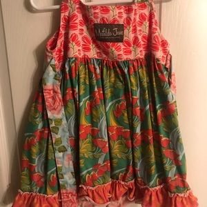 Matilda Jane Tie Knot Dress 2T Strawberries